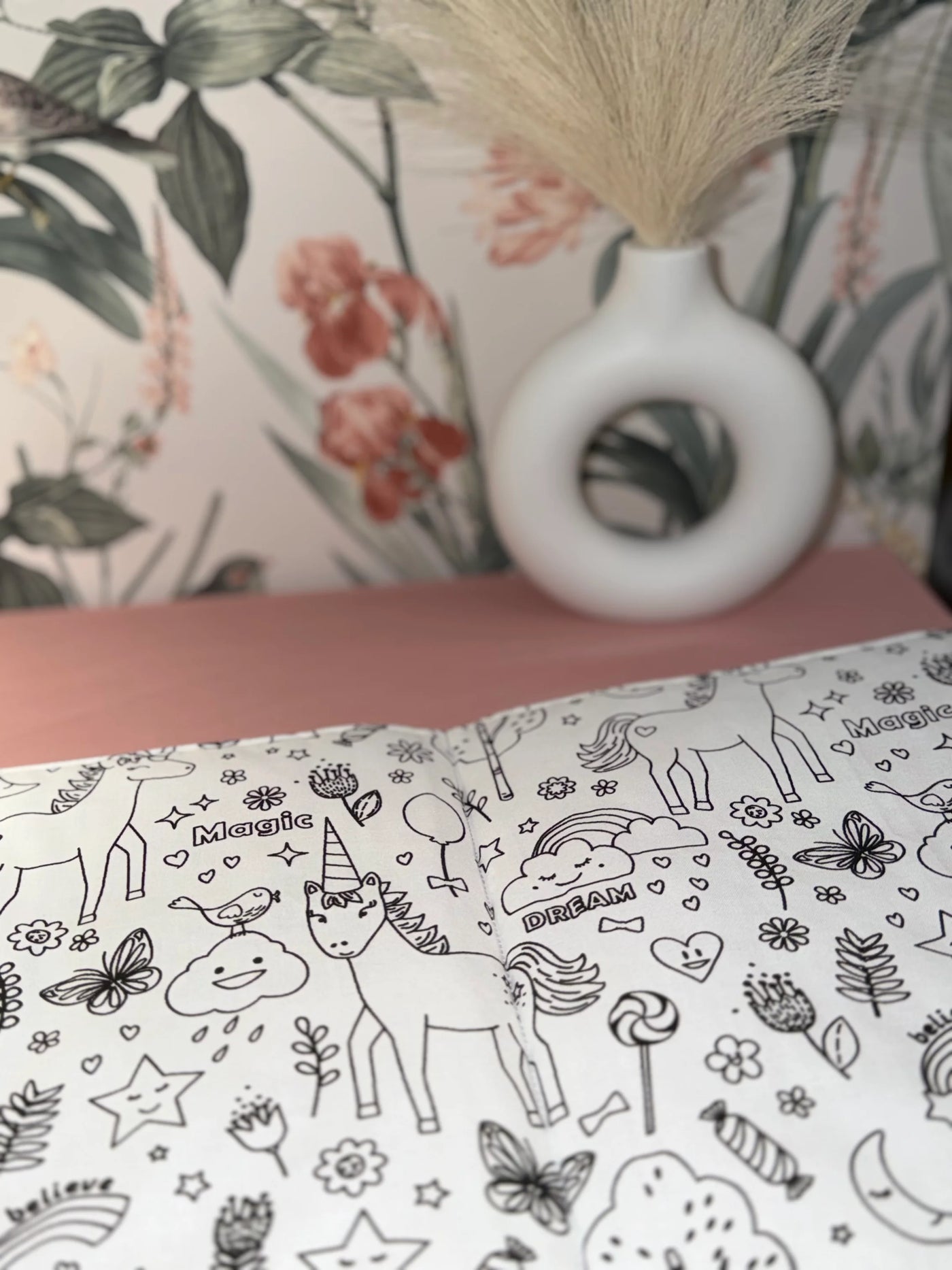 Livre de coloriage lavable