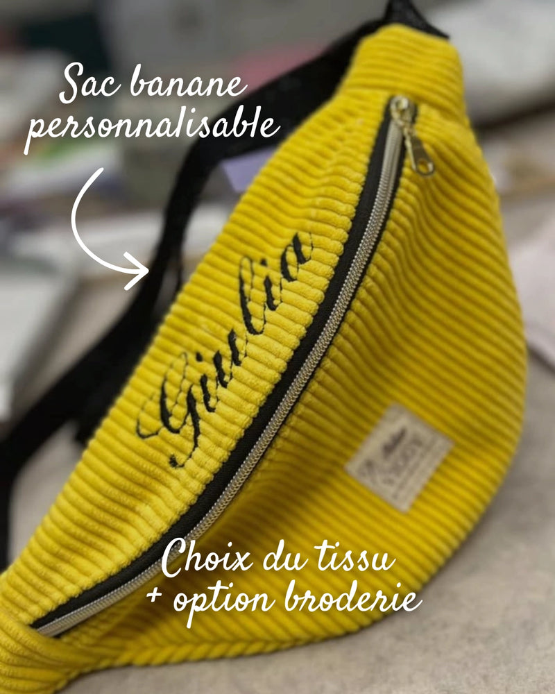 Sac Banane personnalisable