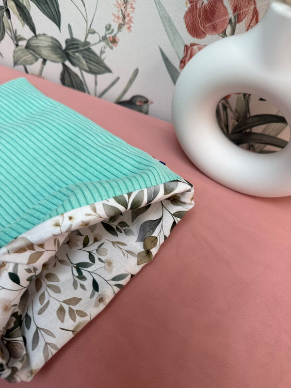 Housse Livre/Liseuse Menthe