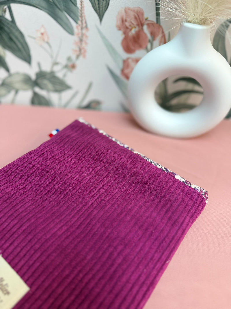 Housse Livre/Liseuse Violette