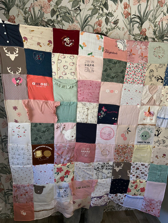 Couverture souvenir personnalisable