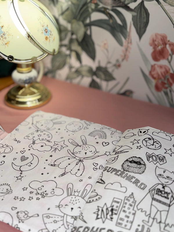 Livre de coloriage lavable