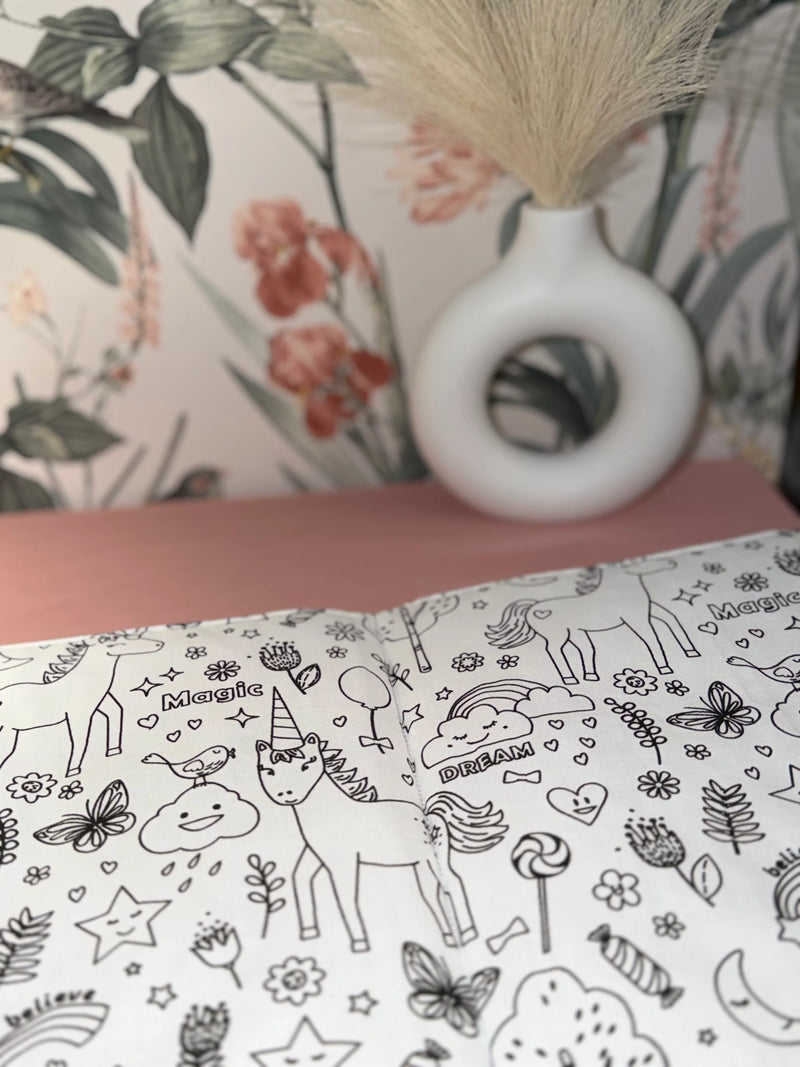 Livre de coloriage lavable